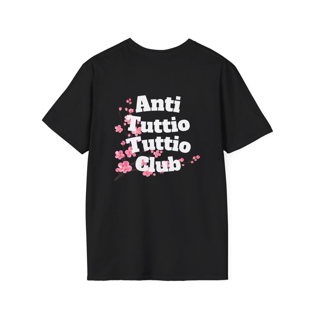 Anti Tuttio Tuttio Club T-Shirt — Cherry Blossom Design