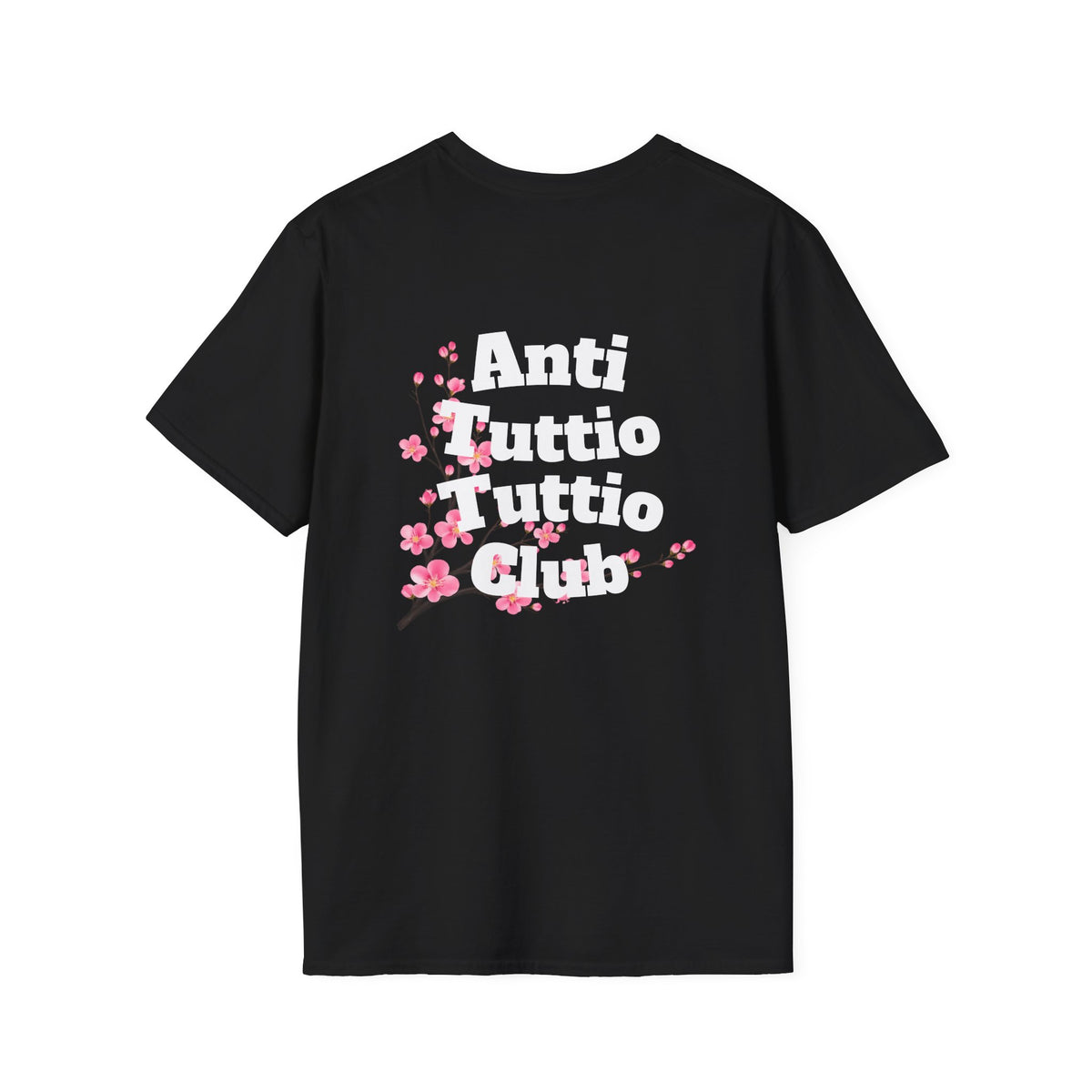 Anti Tuttio Tuttio Club T-Shirt — Cherry Blossom Design