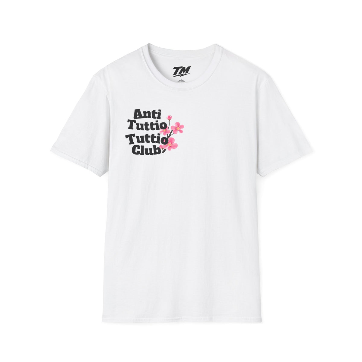 Anti Tuttio Tuttio Club T-Shirt — Cherry Blossom Design
