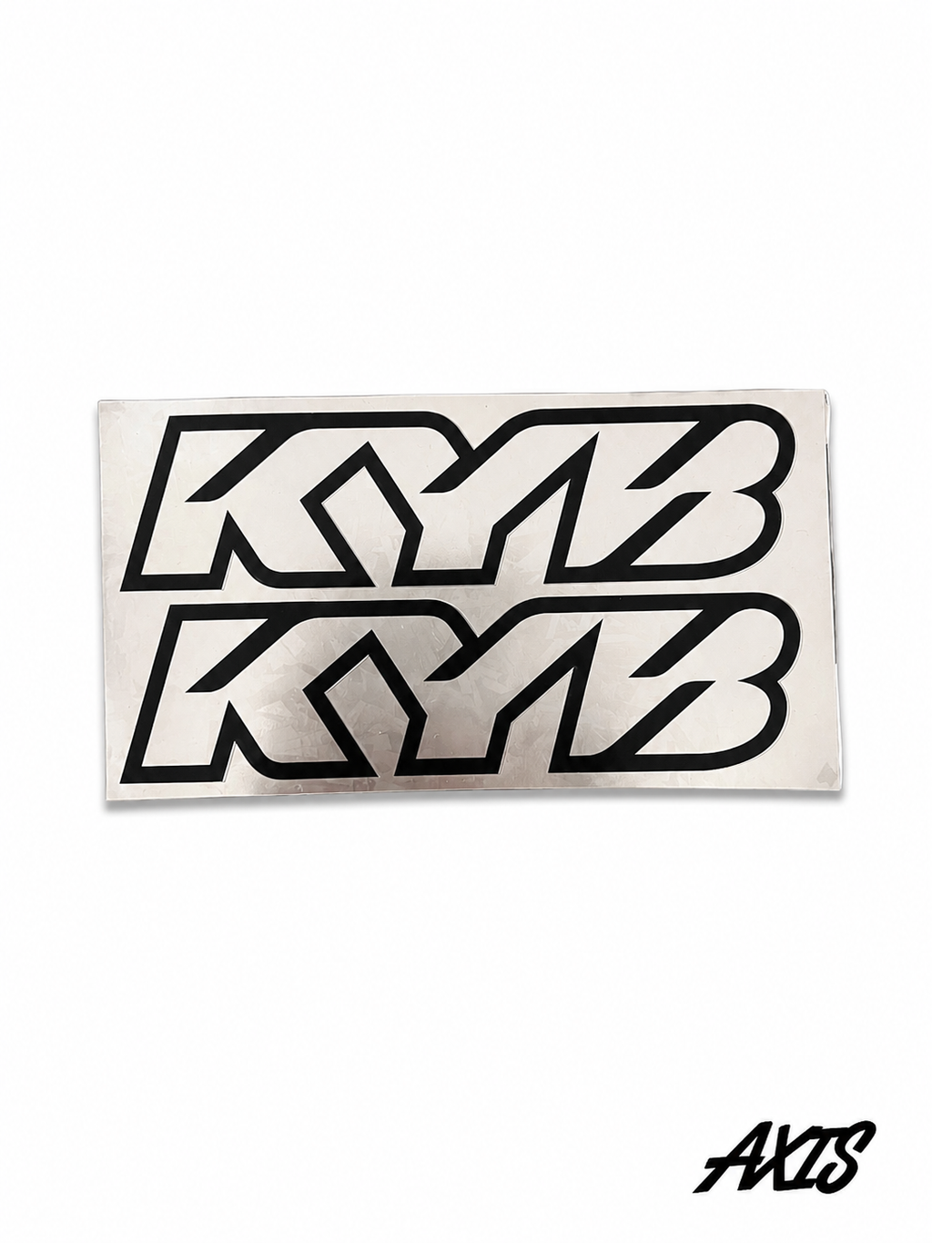 KYB fork stickers