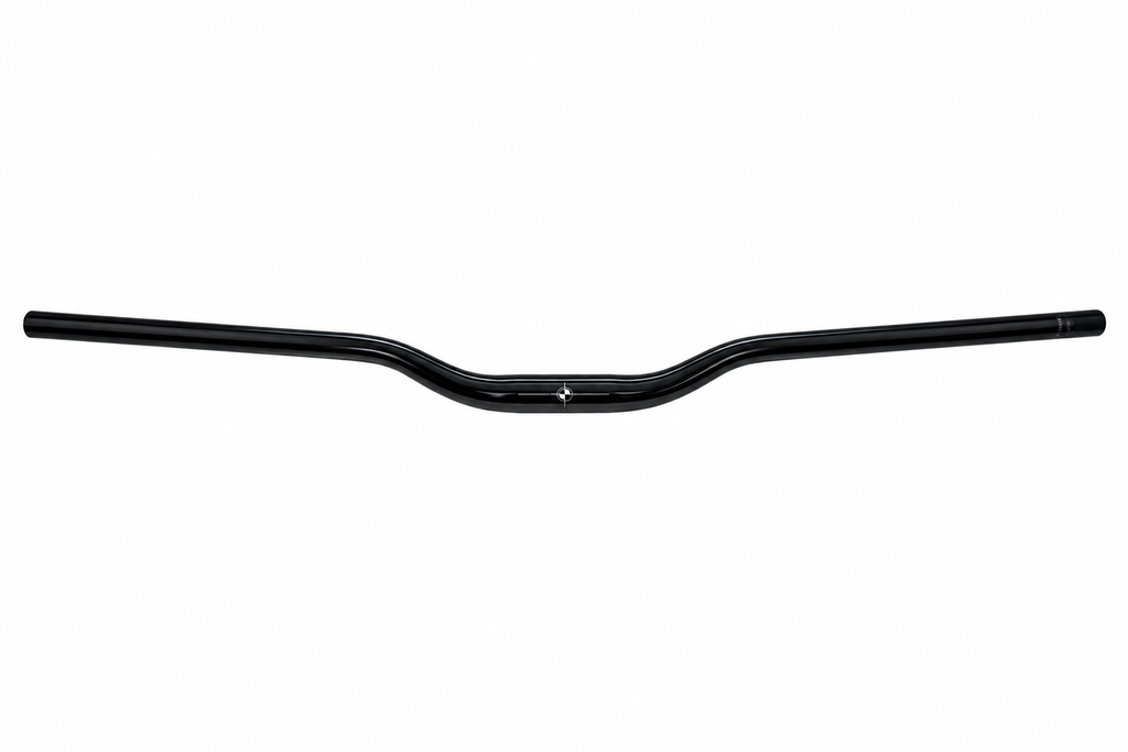Chrome and Black Gloss Handlebars (31.8mm)