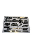 E-Moto Logo Sticker Sheet