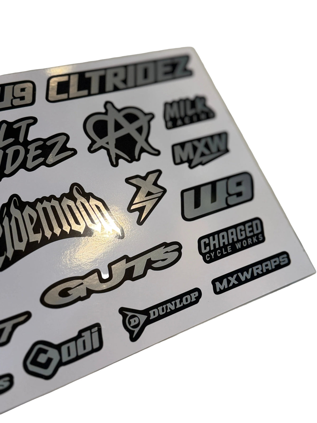 E-Moto Logo Sticker Sheet