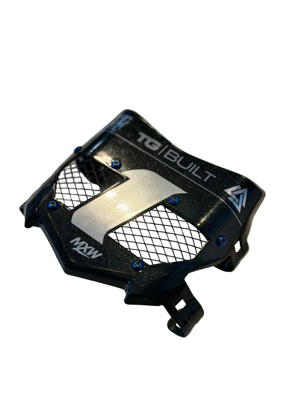 Real Titanium Vented Motocutz Plate