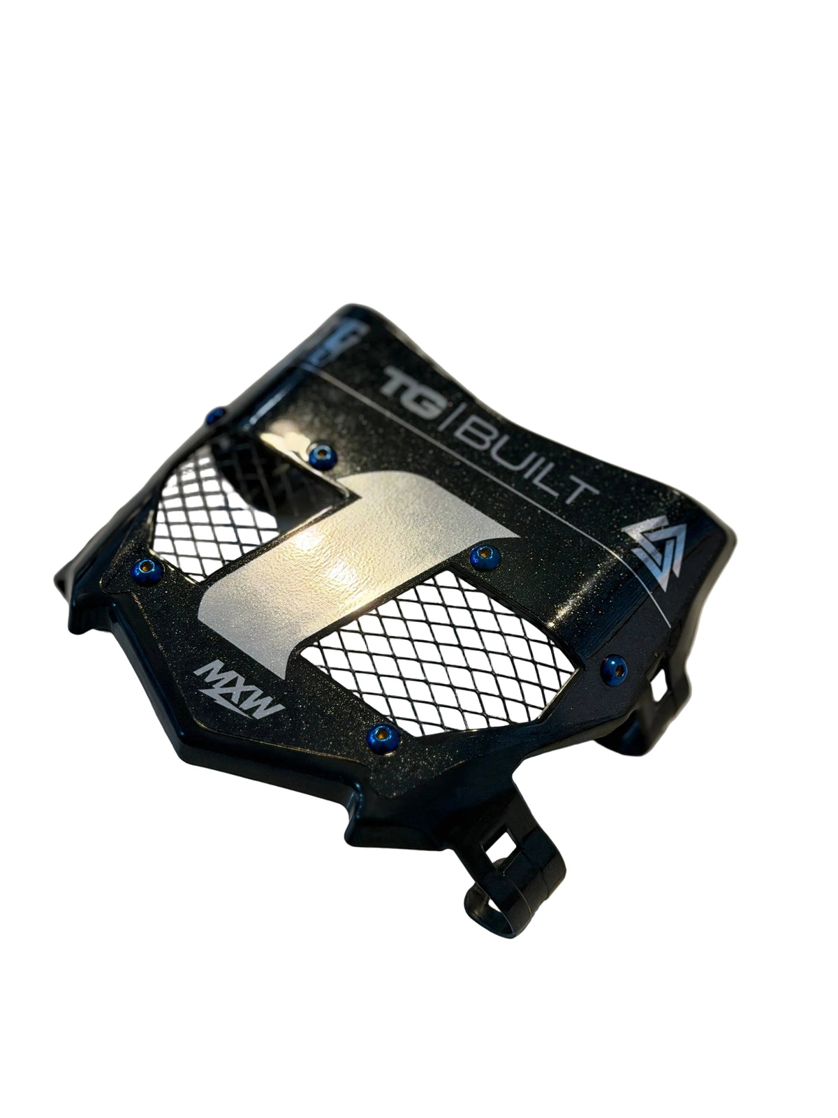 Real Titanium Vented Motocutz Plate
