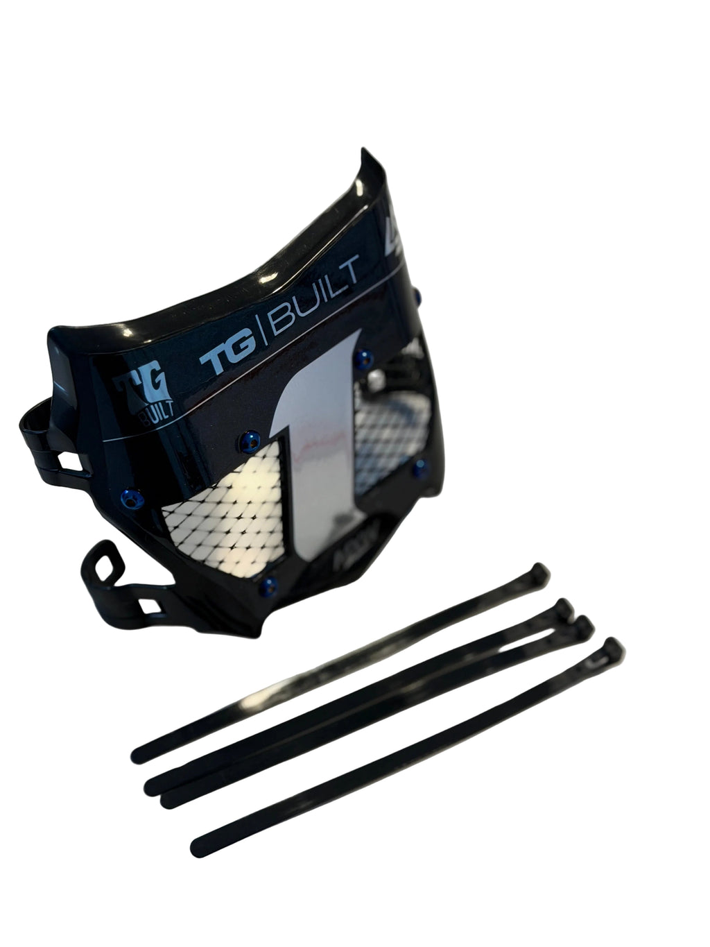Real Titanium Vented Motocutz Plate